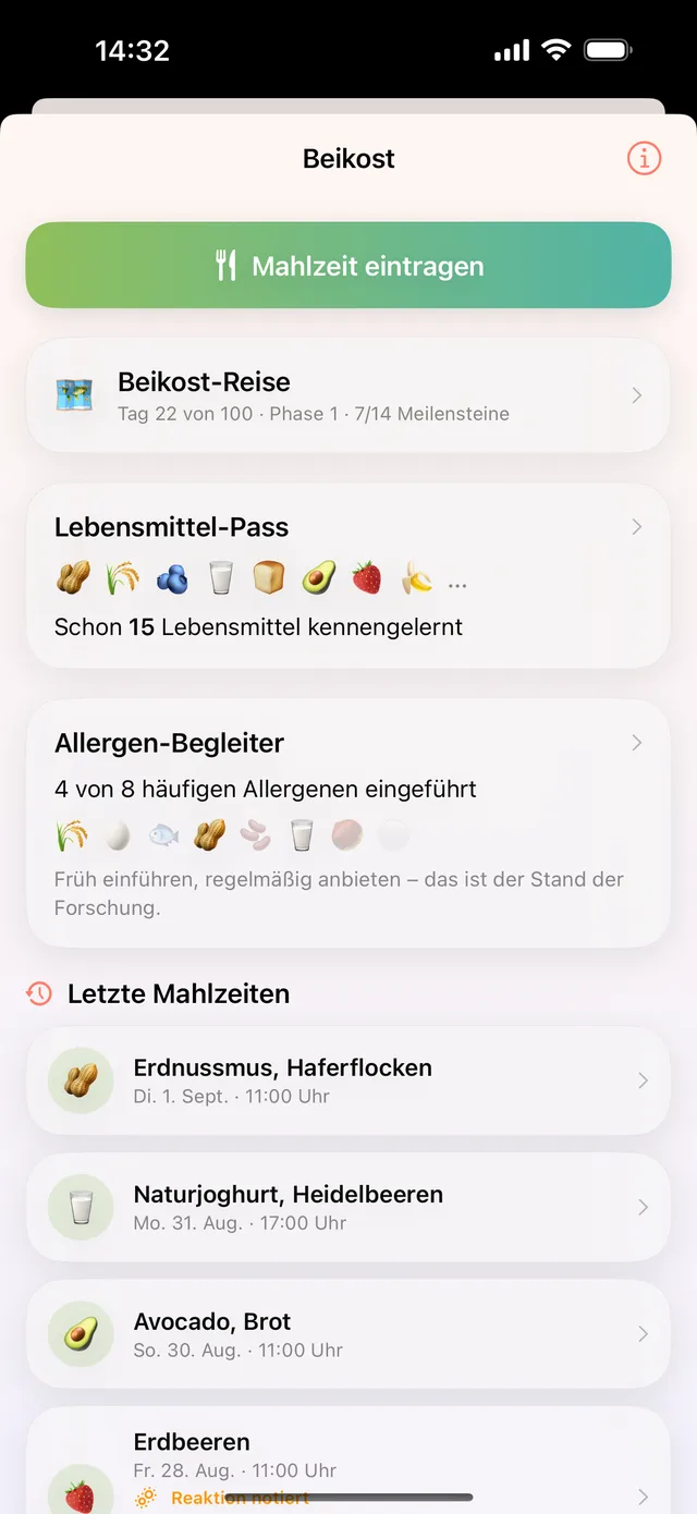 Der Beikost-Katalog in HeyFini