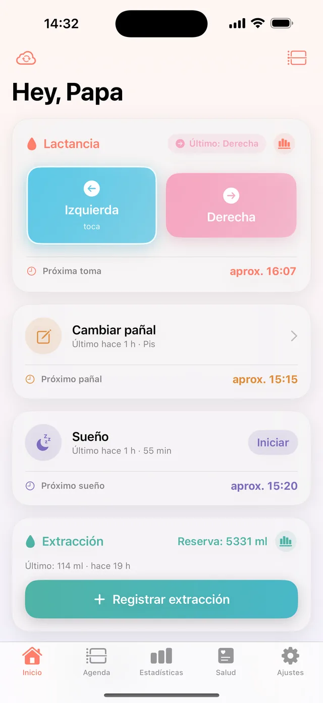 HeyFini en el iPhone de papá: «Hey, Papa» con los mismos datos