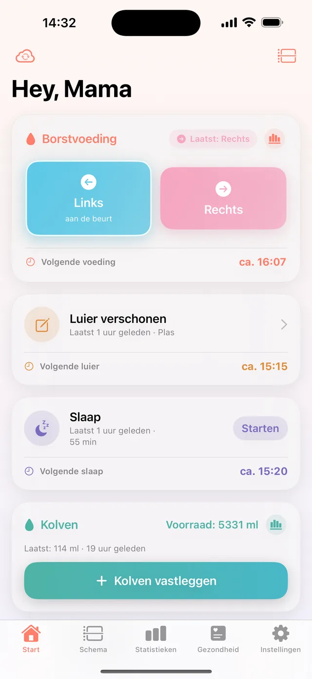 HeyFini op mama’s iPhone: ‘Hey, Mama’ met identieke gegevens